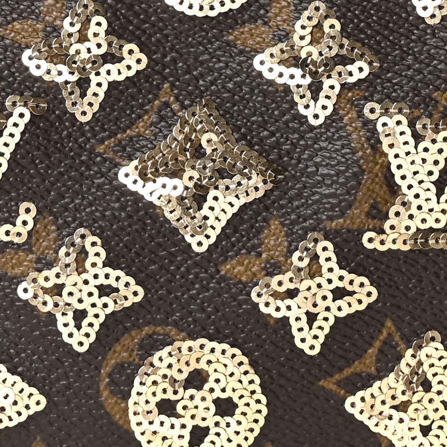 Monogram Sequins Eclipse Speedy 28 Gold