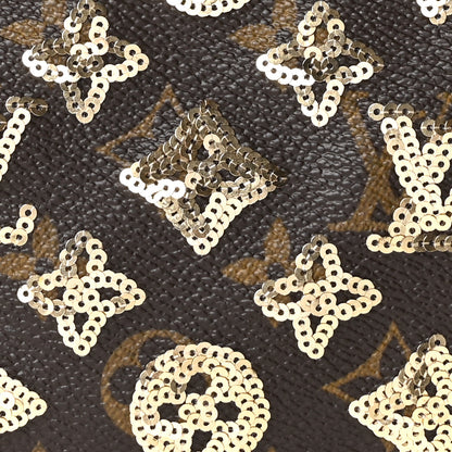 Louis Vuitton Monogram Sequins Eclipse Speedy 28 Gold 7 of 9