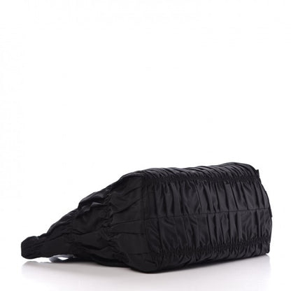 Prada Tessuto Nylon Gaufre Tote Black 4 of 7