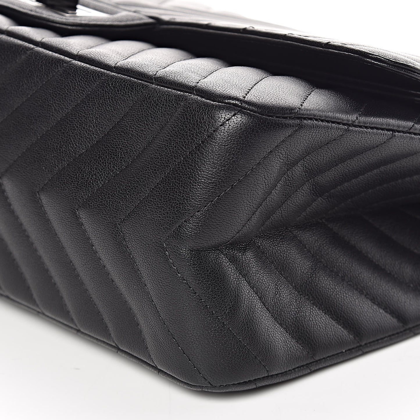 Sheepskin Chevron Quilted 2.55 Reissue 227 Flap So Black