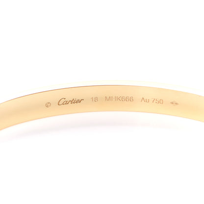 Cartier 18K Yellow Gold LOVE Bracelet 18 4 of 7
