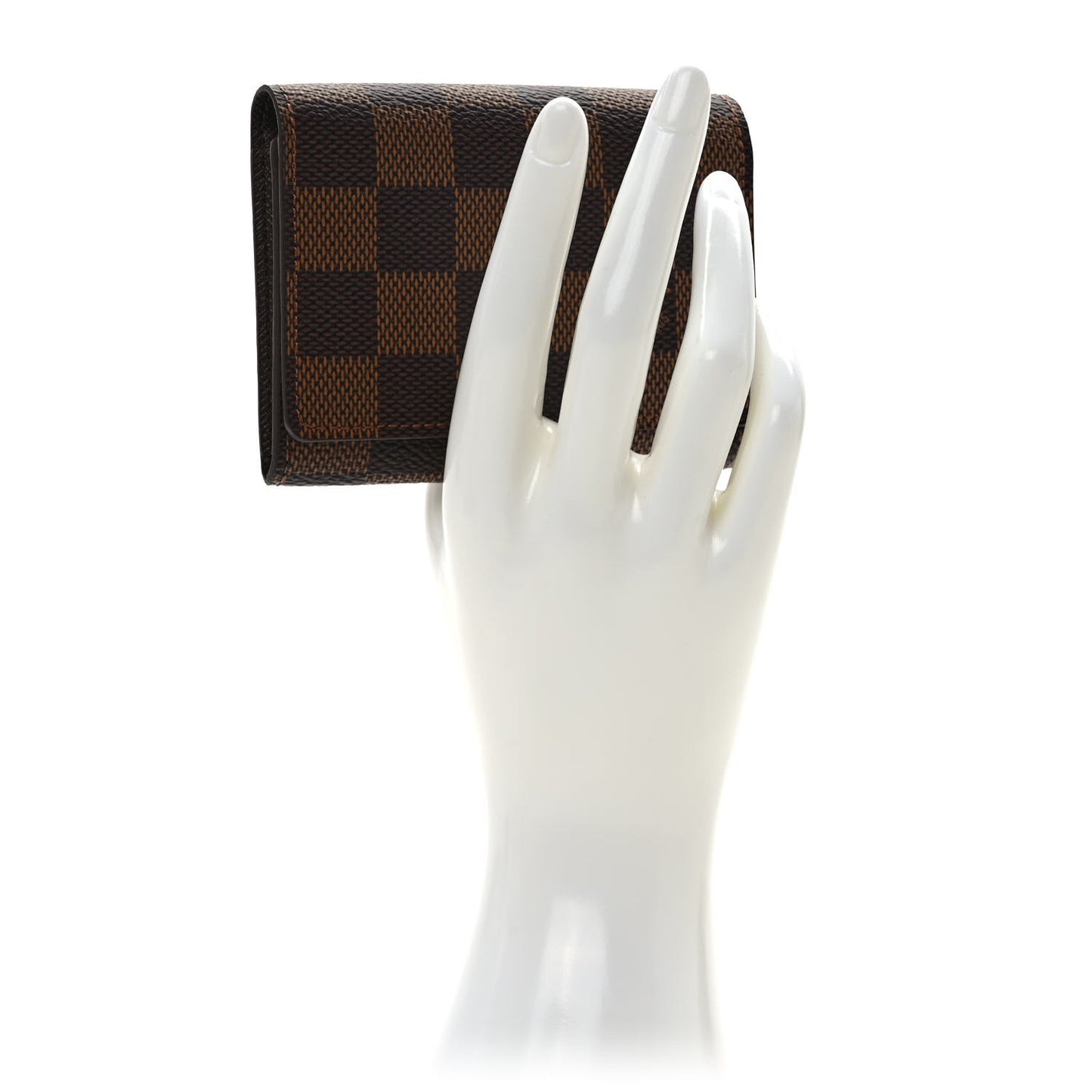 Damier Ebene Business Card Holder
