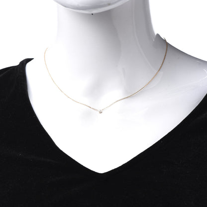 Cartier 18K Pink Gold Diamond XS D'Amour Pendant Necklace 2 of 6