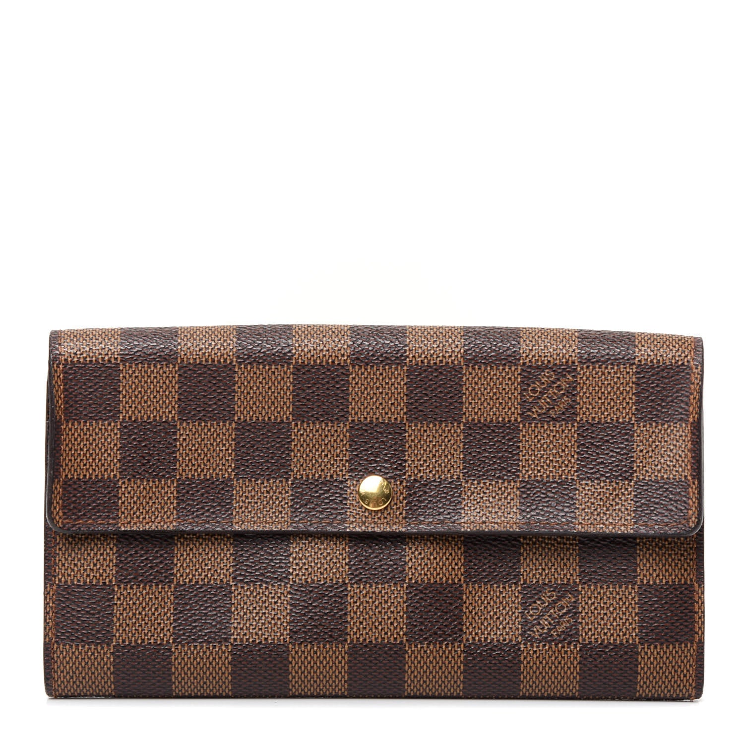 Louis Vuitton Damier Ebene Sarah Wallet 1 of 6