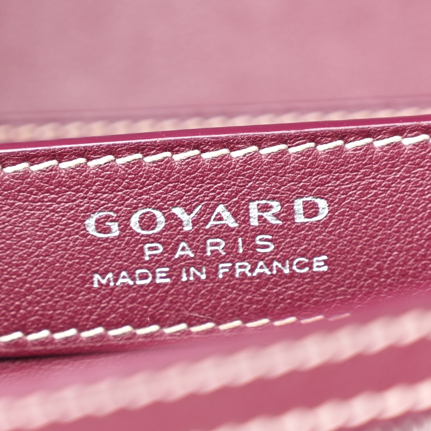 Goyard Goyardine 233 PM Shoulder Bag Burgundy 7 of 14