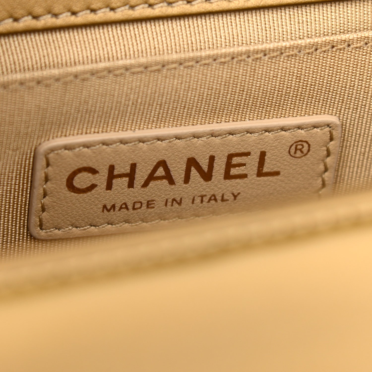 Chanel Metallic Patent Calfskin Quilted Medium Boy Flap Gold 6 of 9