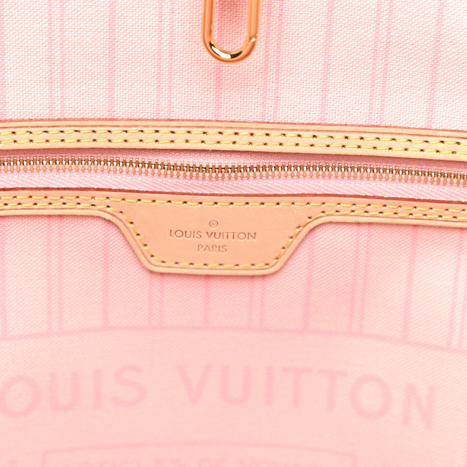 Louis Vuitton Damier Azur Neo Neverfull MM Rose Ballerine 6 of 10