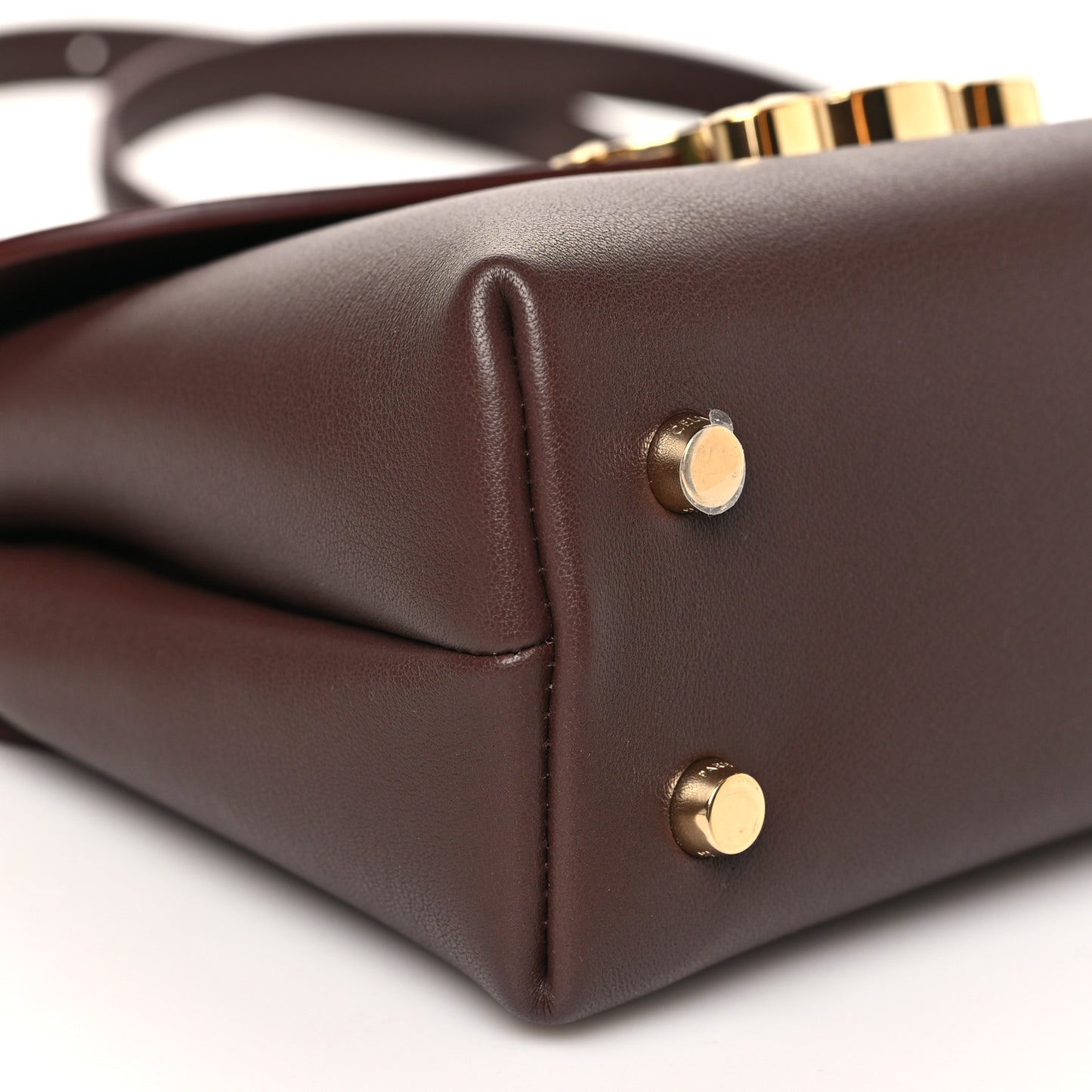 Supple Grained Calfskin Teen Nino Chestnut