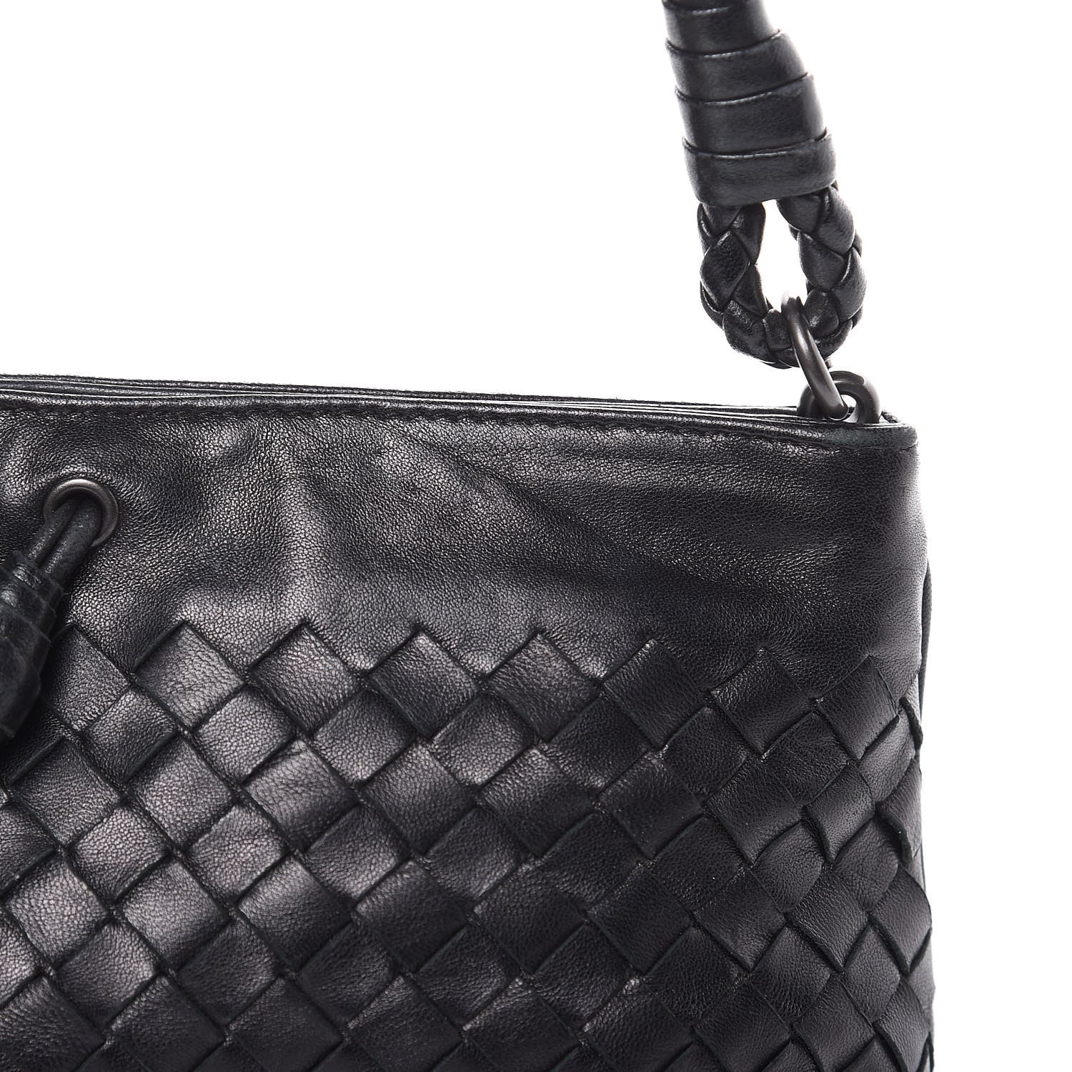 Bottega Veneta Nappa Intrecciato Mini Shoulder Bag Black 12 of 13