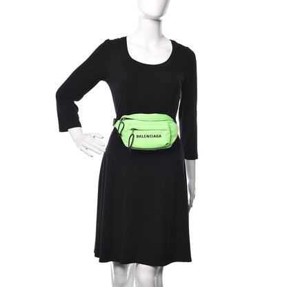 Balenciaga Nylon Small Wheel Beltpack Neon Green 2 of 8