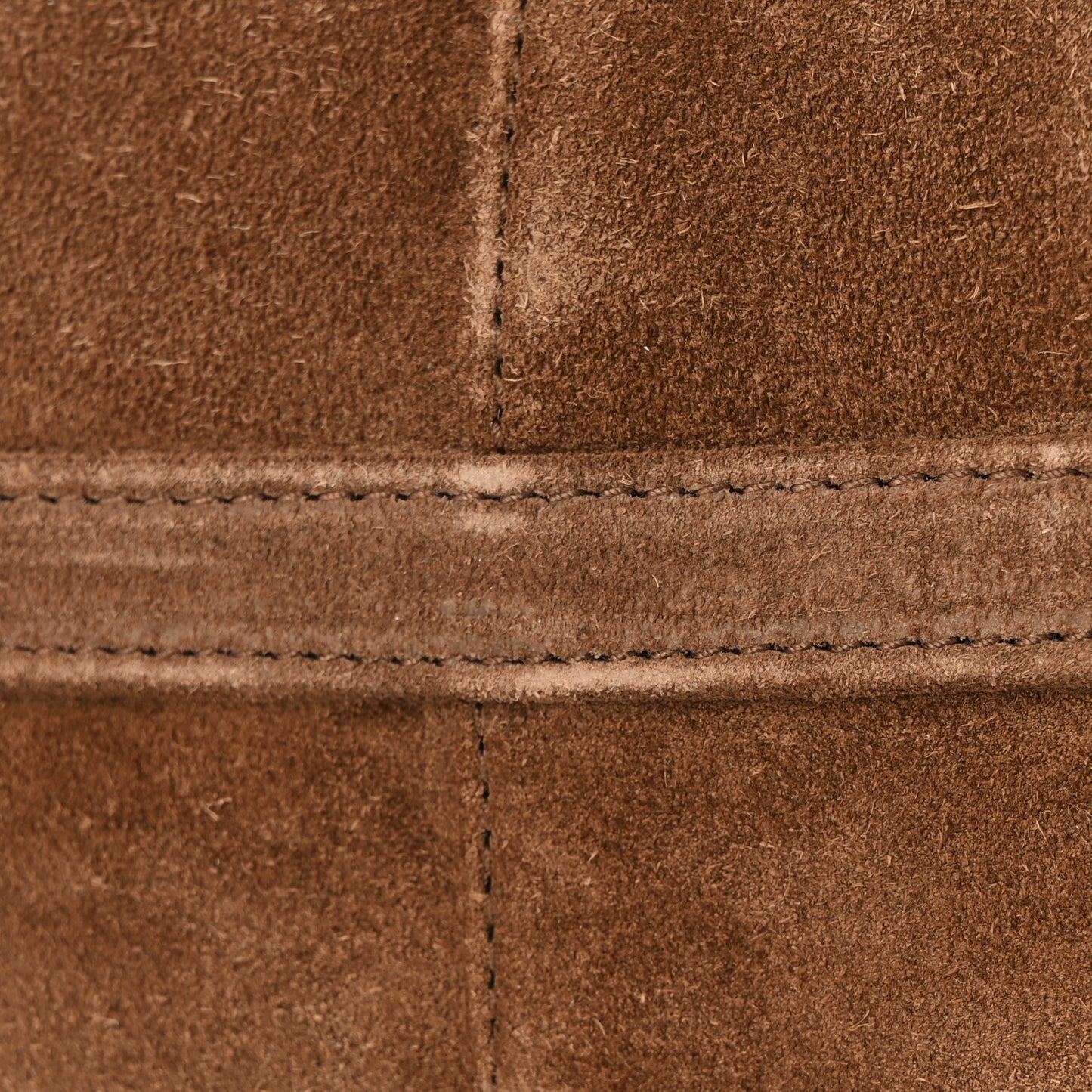 Suede Large Bonnie Shoulder Bag Cocoa Brown