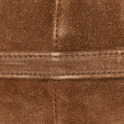 Prada Suede Large Bonnie Shoulder Bag Cocoa Brown 11 of 13