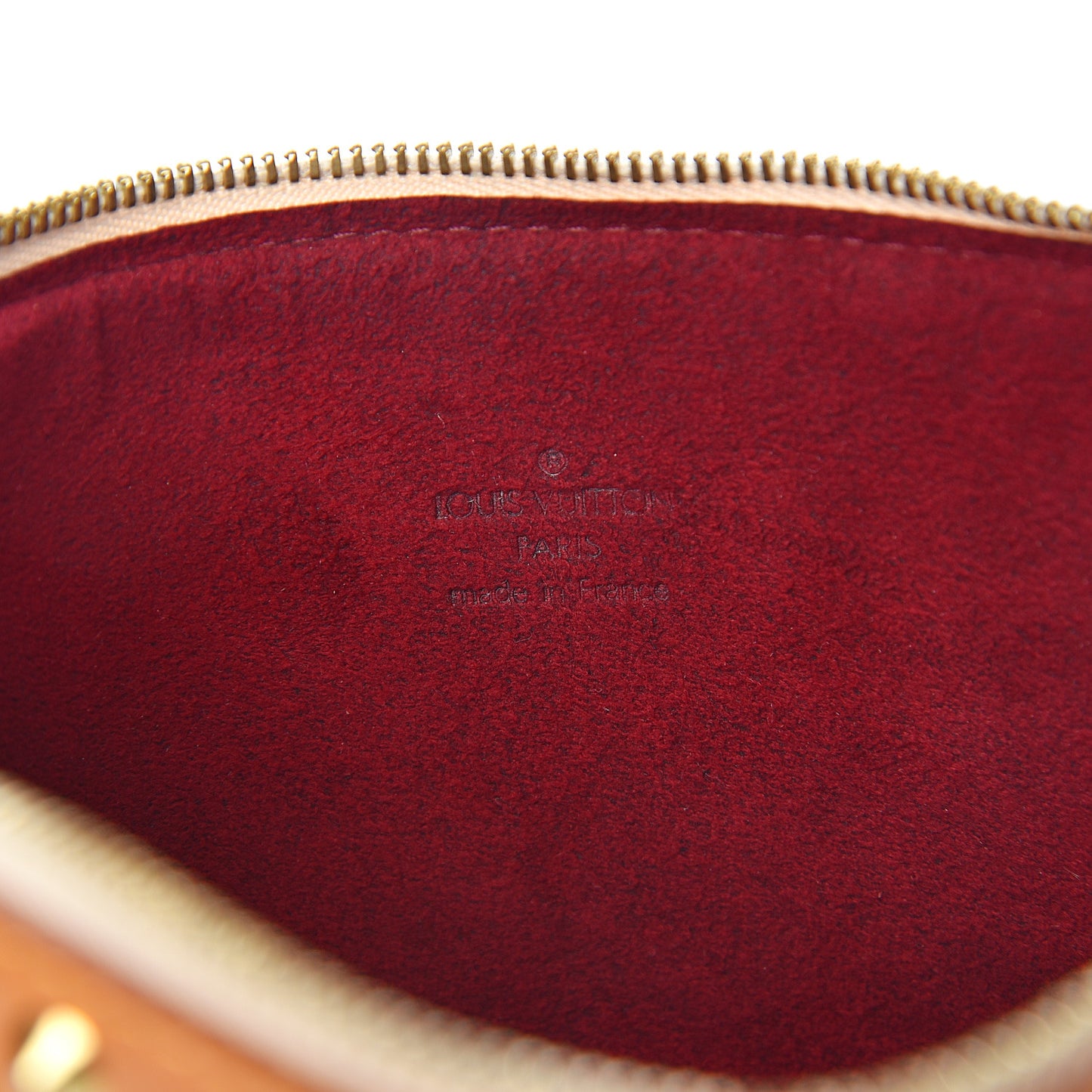 Monogram Multicolor Pochette Accessories White