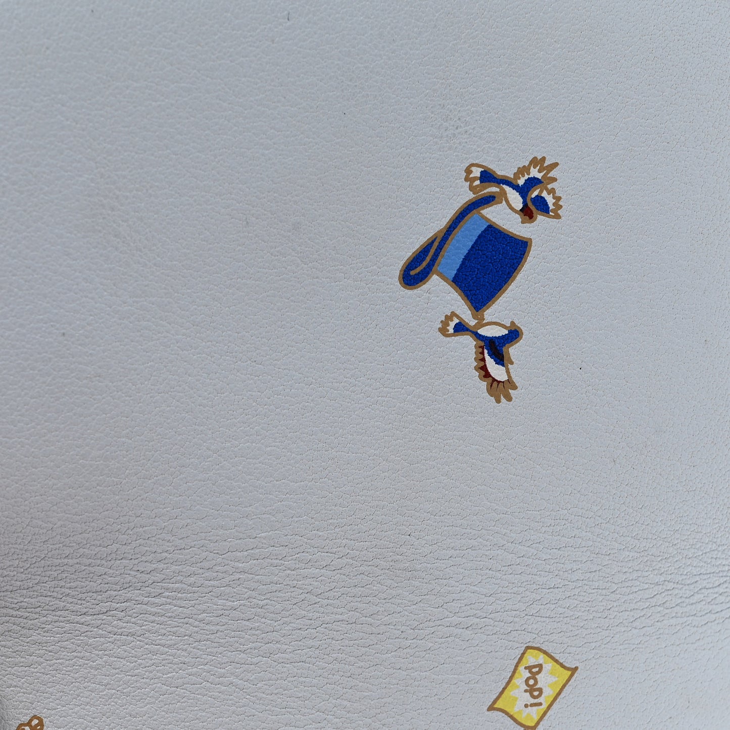 Swift Printed Cowboy Calvi Card Case Bleu Brume