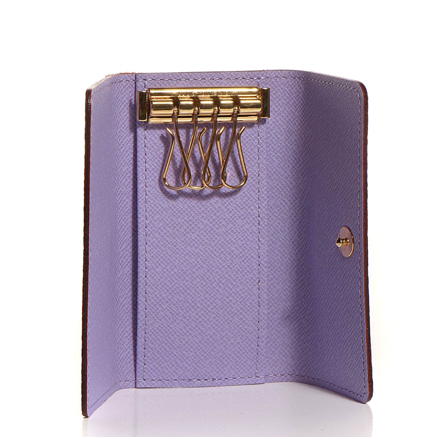 Louis Vuitton Monogram Multicolor Multicles 4 Key Holder Black Violet 5 of 8