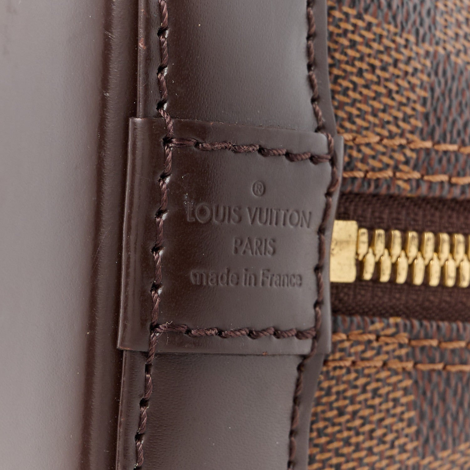 Louis Vuitton Damier Ebene Alma BB 7 of 11