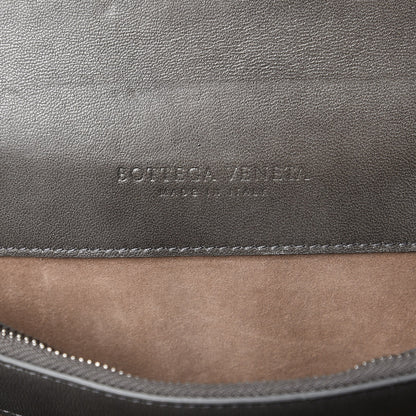 Bottega Veneta Nappa Intrecciato Olimpia Knot Clutch New Light Grey 6 of 7