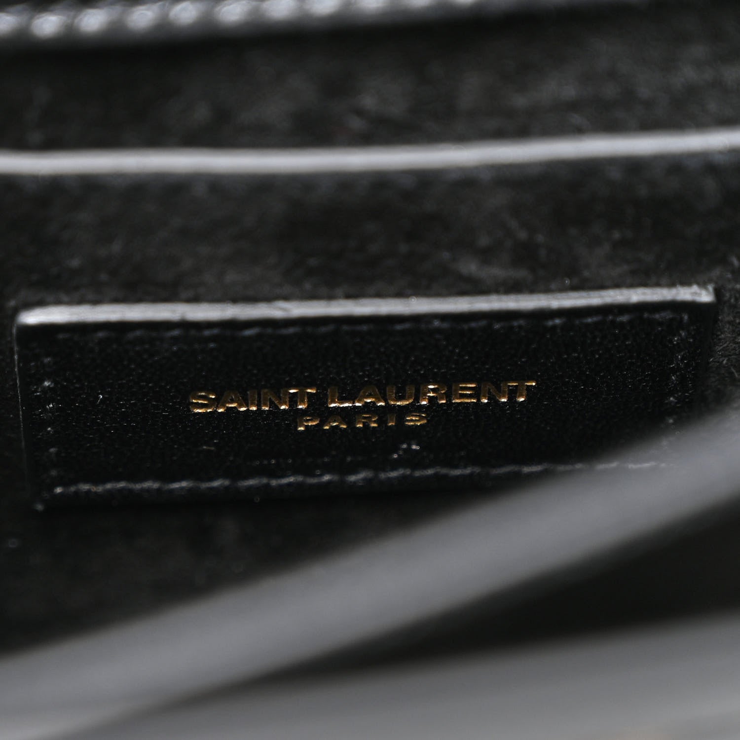 Saint Laurent Calfskin Medium Monogram Sunset Black 7 of 12