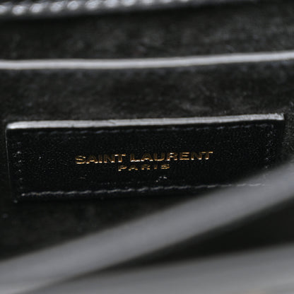 Saint Laurent Calfskin Medium Monogram Sunset Black 7 of 12