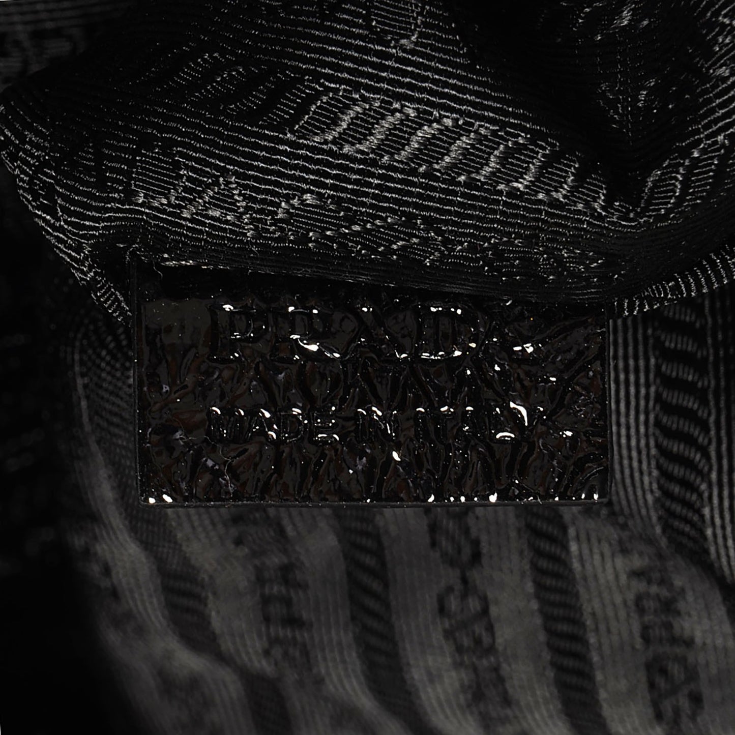 Tessuto Nylon Pietre Jeweled Tote Nero Black