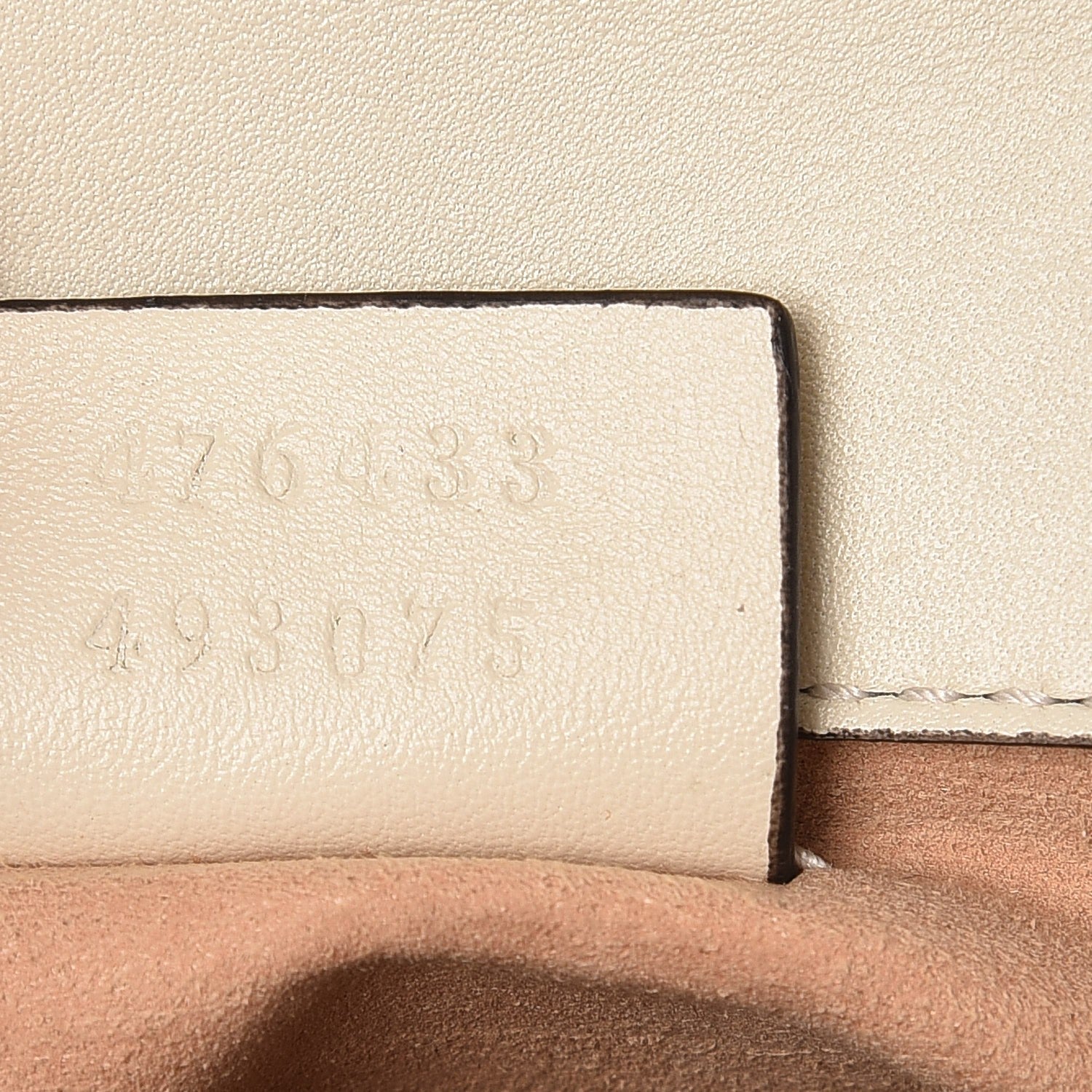 Gucci Calfskin Matelasse Super Mini GG Marmont Shoulder Bag White 7 of 8