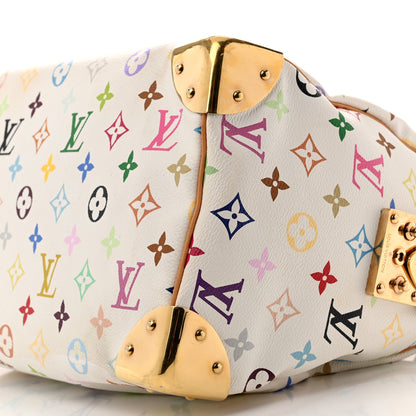 Louis Vuitton Monogram Multicolor Speedy 30 White 9 of 14