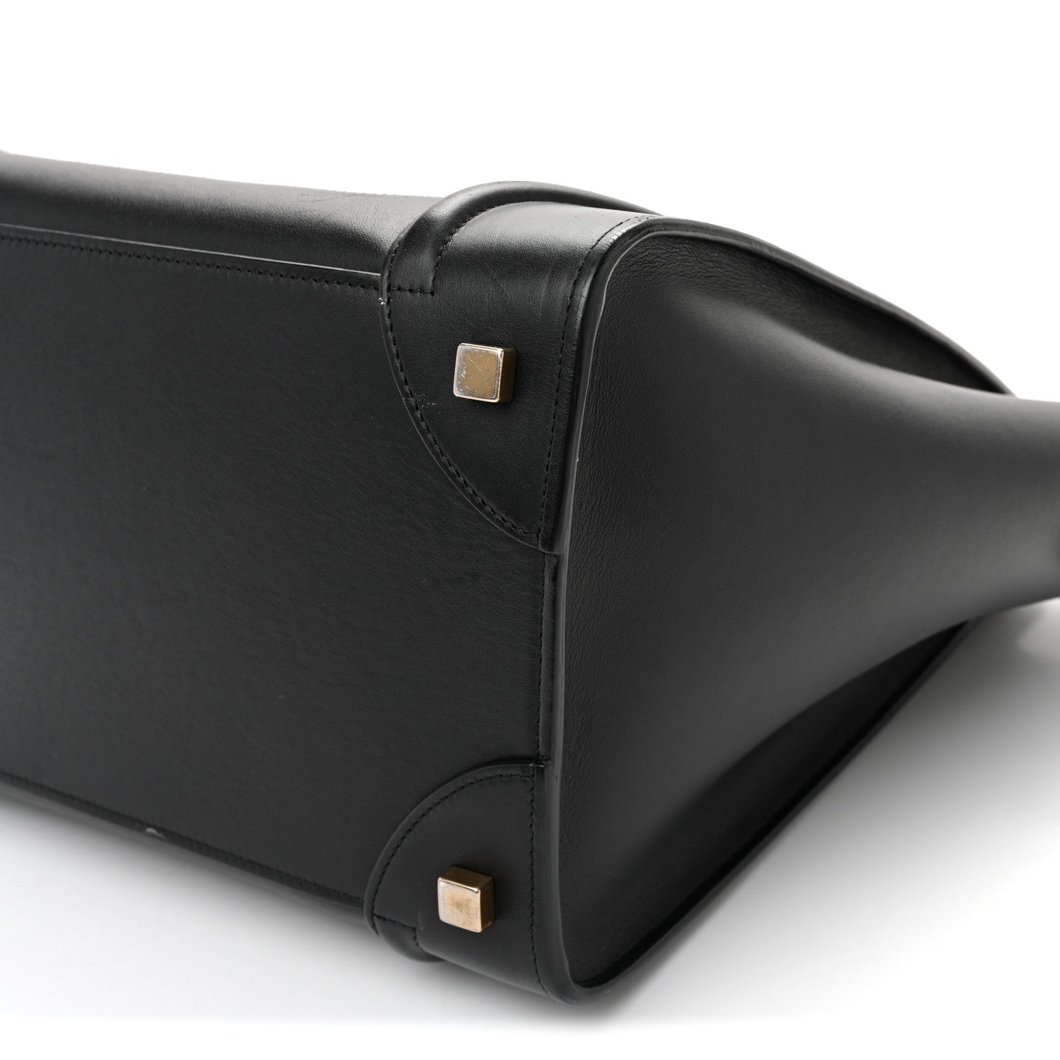 Celine Smooth Calfskin Mini Luggage Black 10 of 12