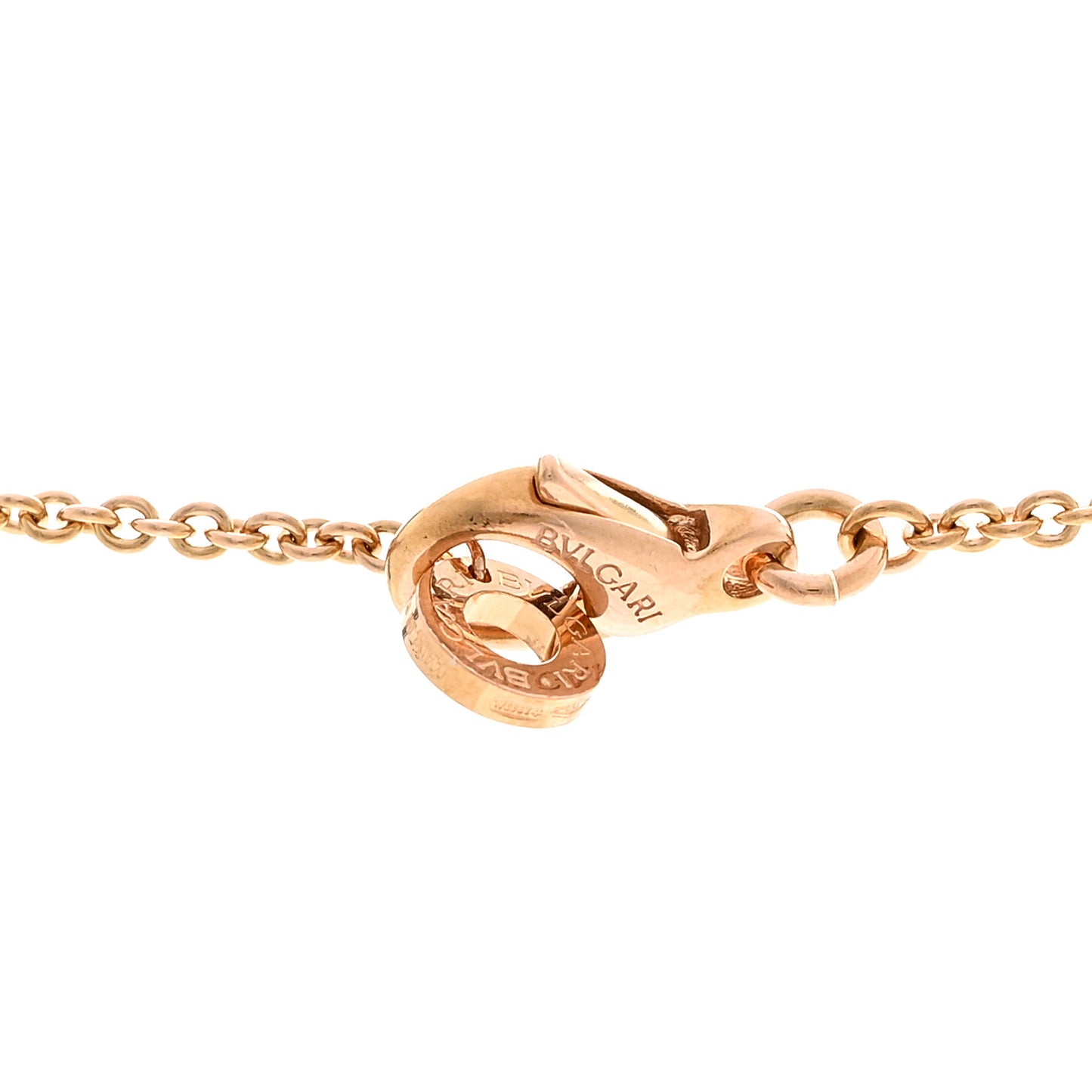 18K Rose Gold B.Zero1 Pendant Necklace