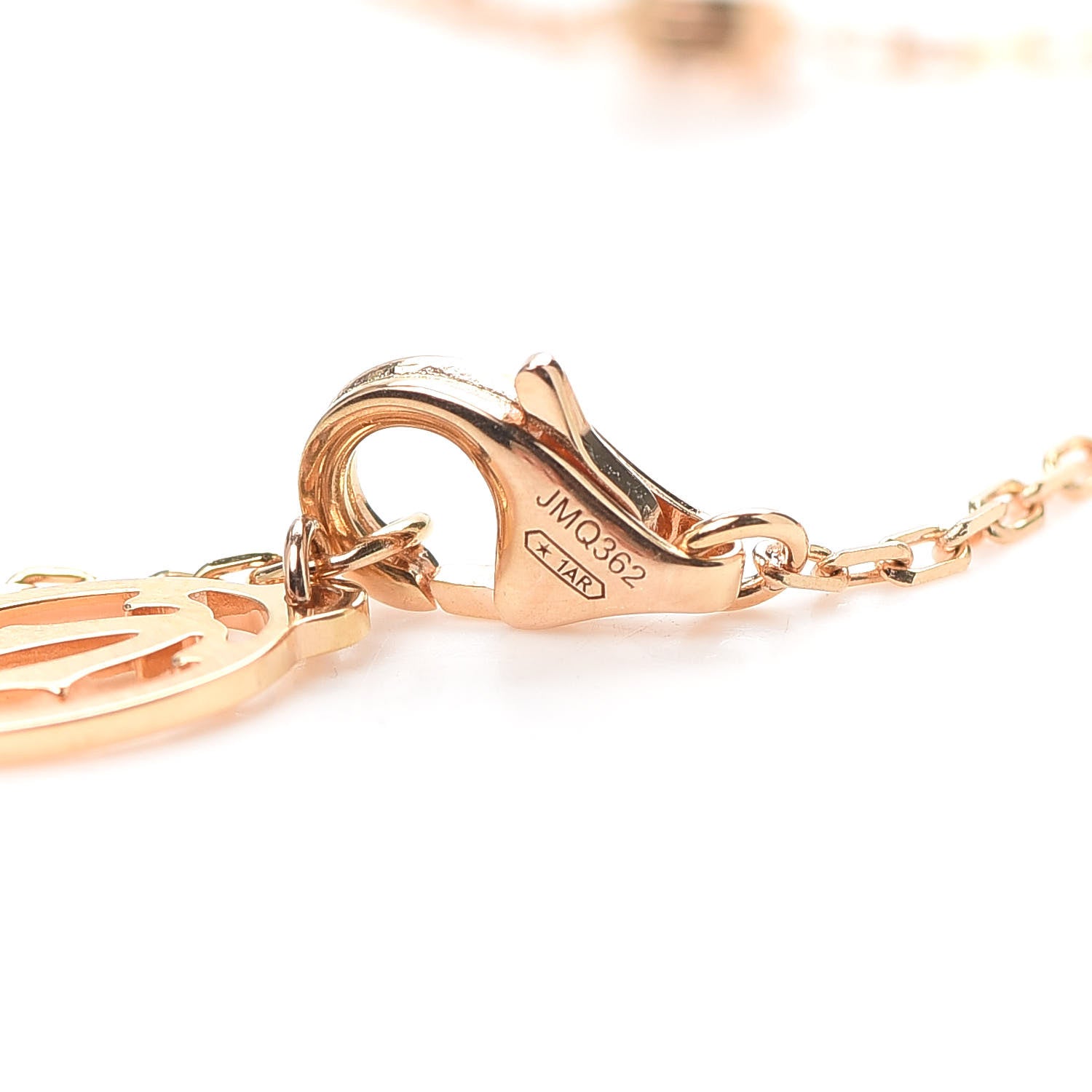 Cartier 18K Pink Gold Diamond SM D'Amour Pendant Necklace 4 of 6