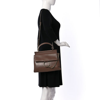 Chloe Calfskin Medium Faye Bag Woody Khaki 2 of 11