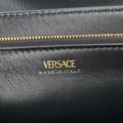 Versace Calfskin Medusa Crossbody Bag Black 6 of 10