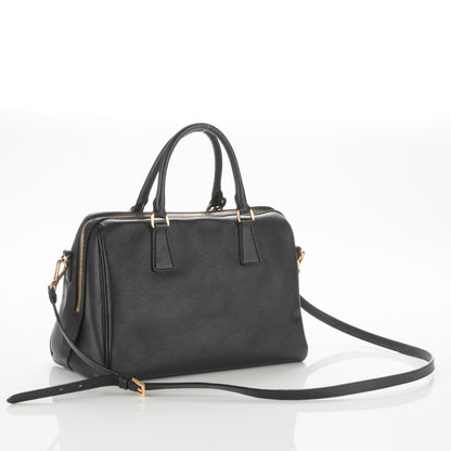 Prada Saffiano Lux Bowler Black 3 of 8