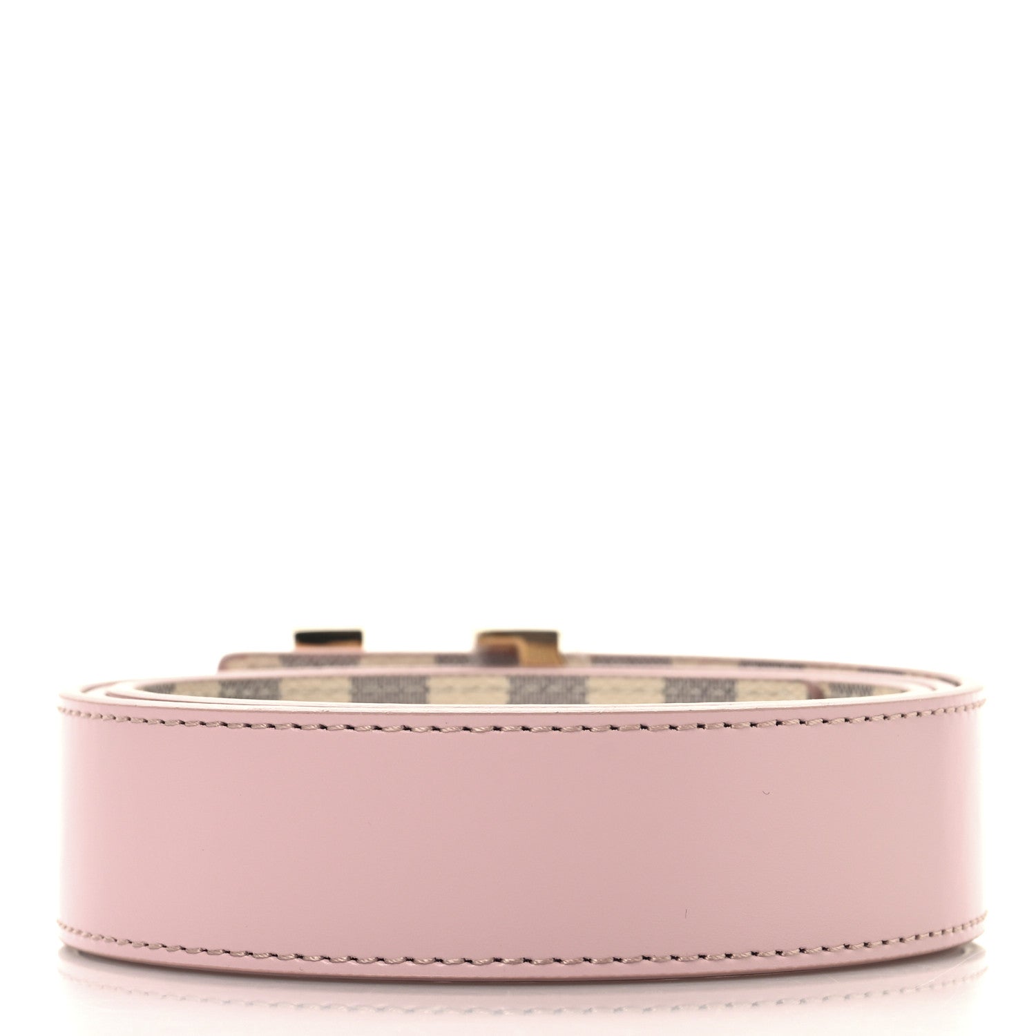 Louis Vuitton Damier Azur 30mm LV Initiales Reversible Belt 90 36 Pink 2 of 5