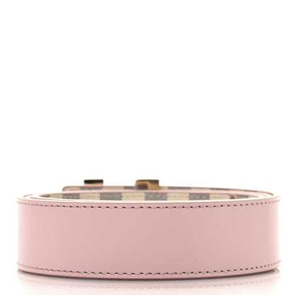 Louis Vuitton Damier Azur 30mm LV Initiales Reversible Belt 90 36 Pink 2 of 5