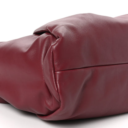 Bottega Veneta Smooth Butter Calfskin Small The Shoulder Pouch Dark Red 8 of 9