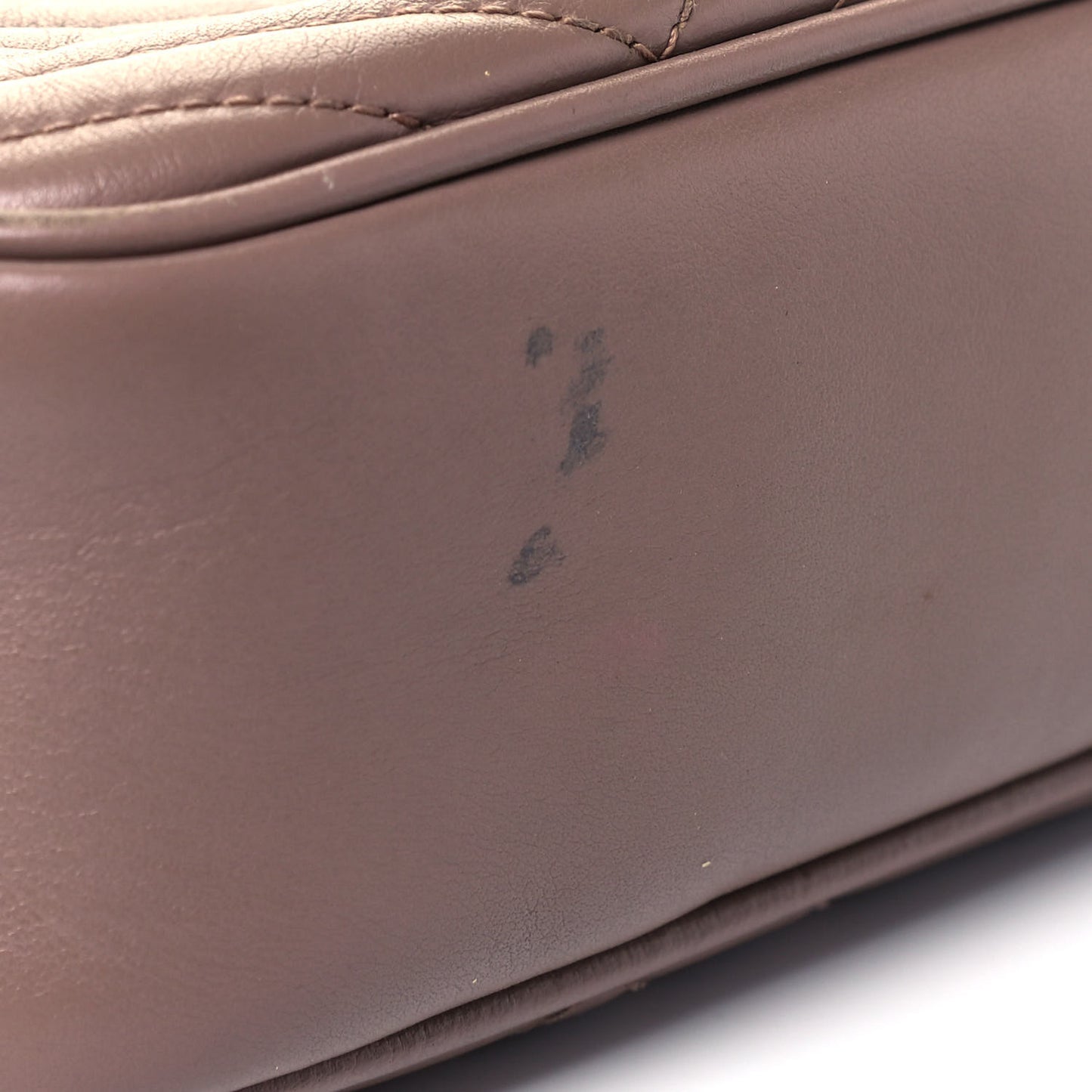 Calfskin Matelasse Small GG Marmont Chain Shoulder Bag Porcelain Rose