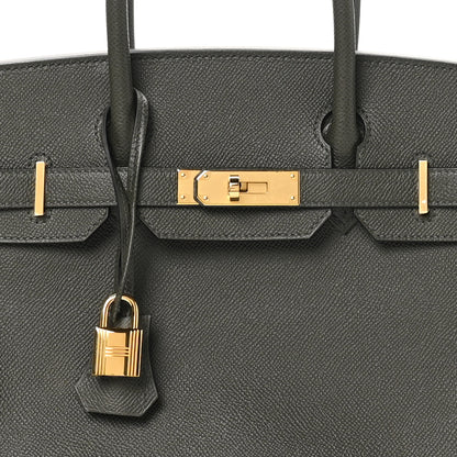 Hermes Epsom Birkin 30 Etain 8 of 10