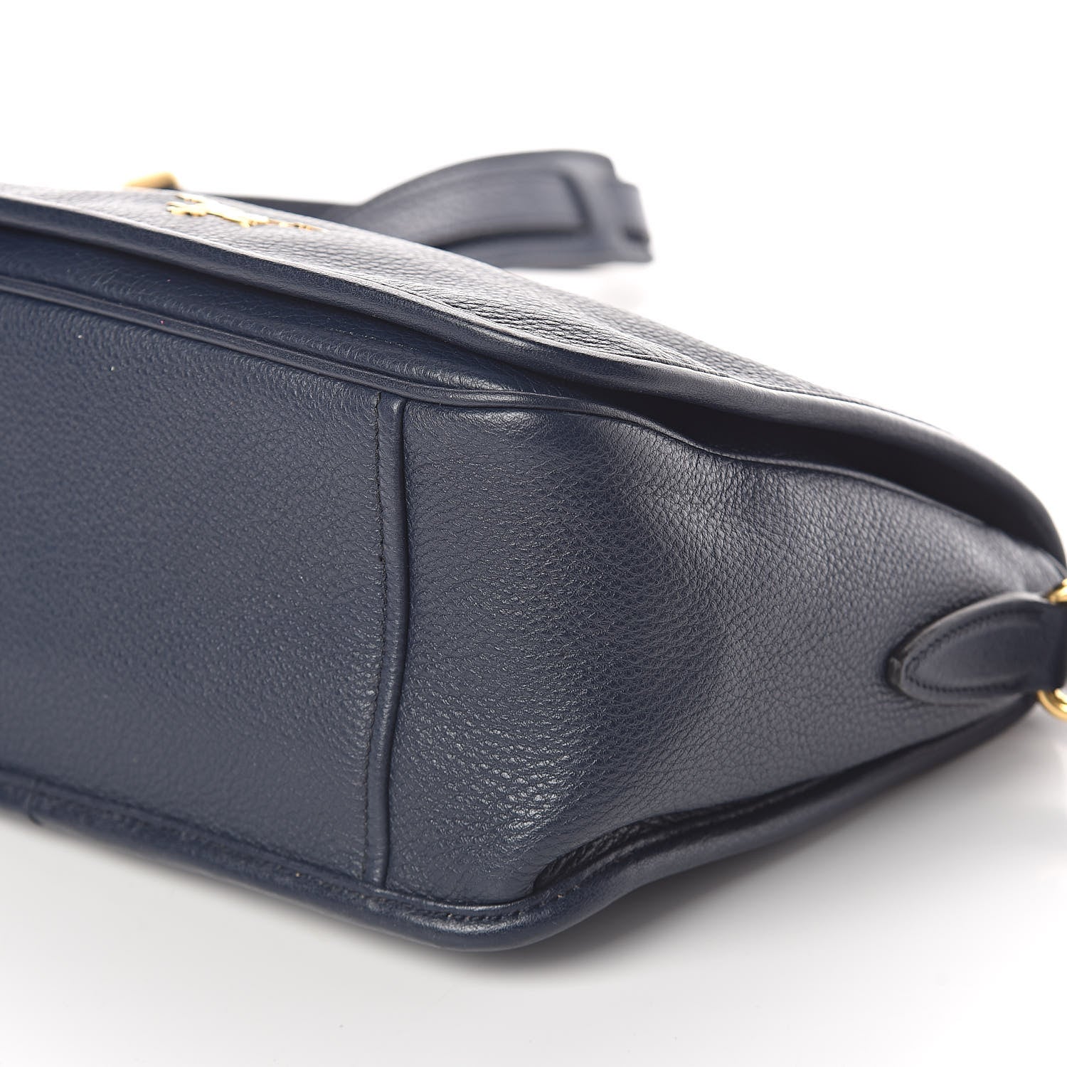 Prada Vitello Phenix Crossbody Bag Baltico 9 of 10