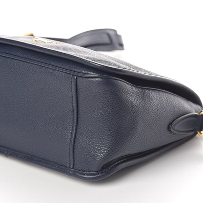 Prada Vitello Phenix Crossbody Bag Baltico 9 of 10