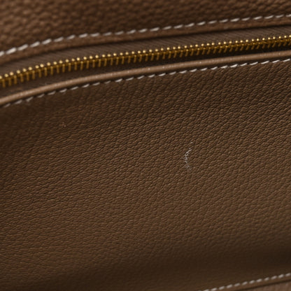 Hermes Togo Kelly Retourne 25 Etoupe 15 of 15