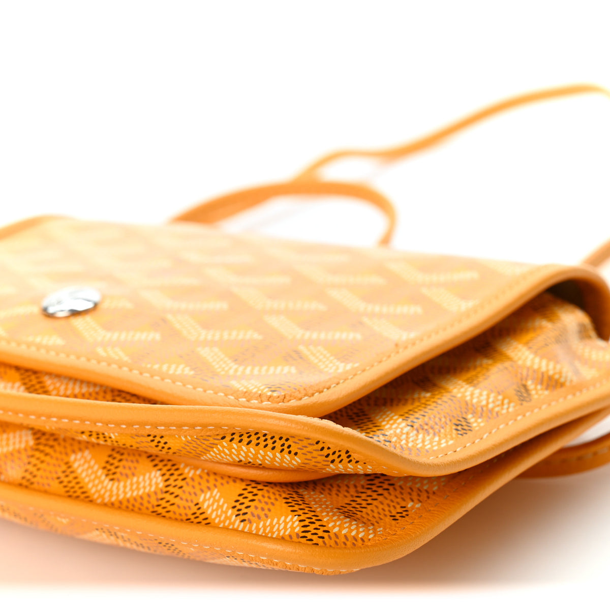 Goyardine Plumet Wallet Clutch Yellow
