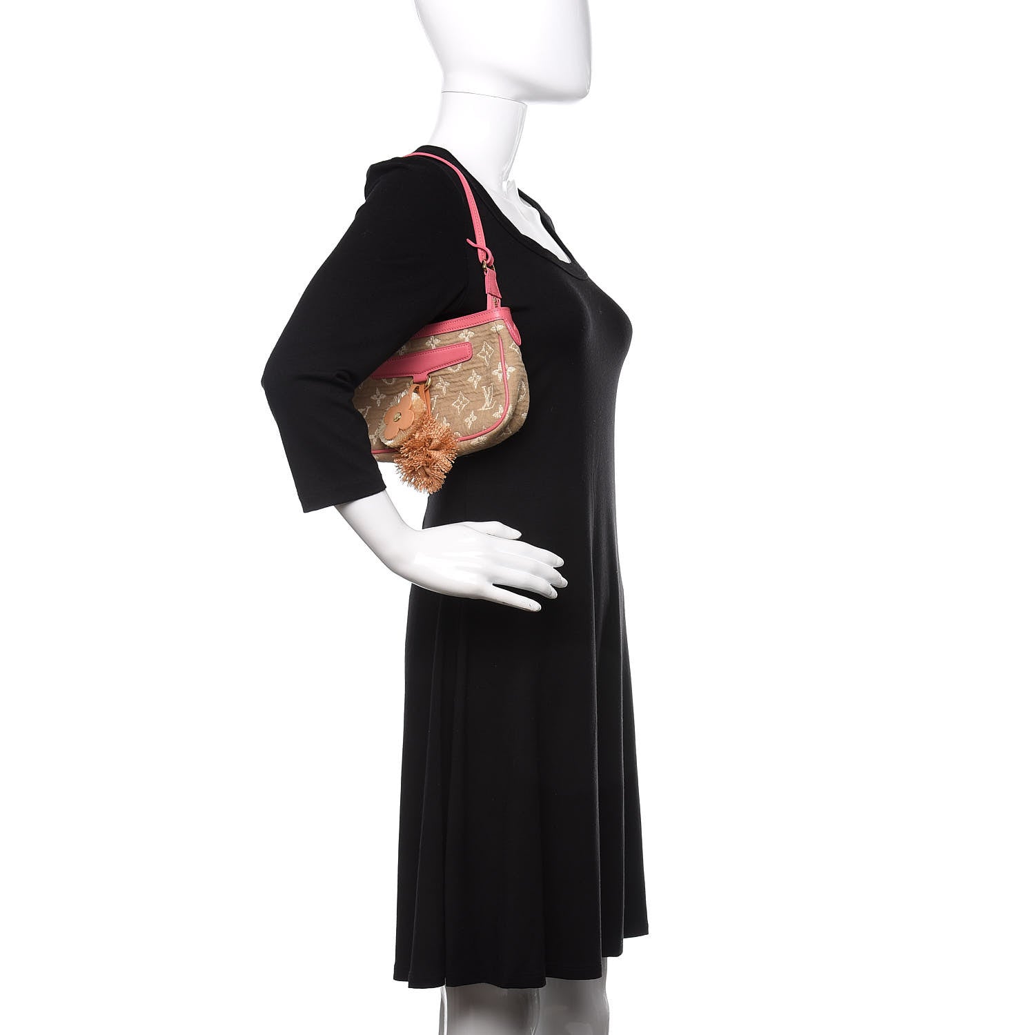 Louis Vuitton Monogram Sabbia Pochette Accessories Rose 2 of 12