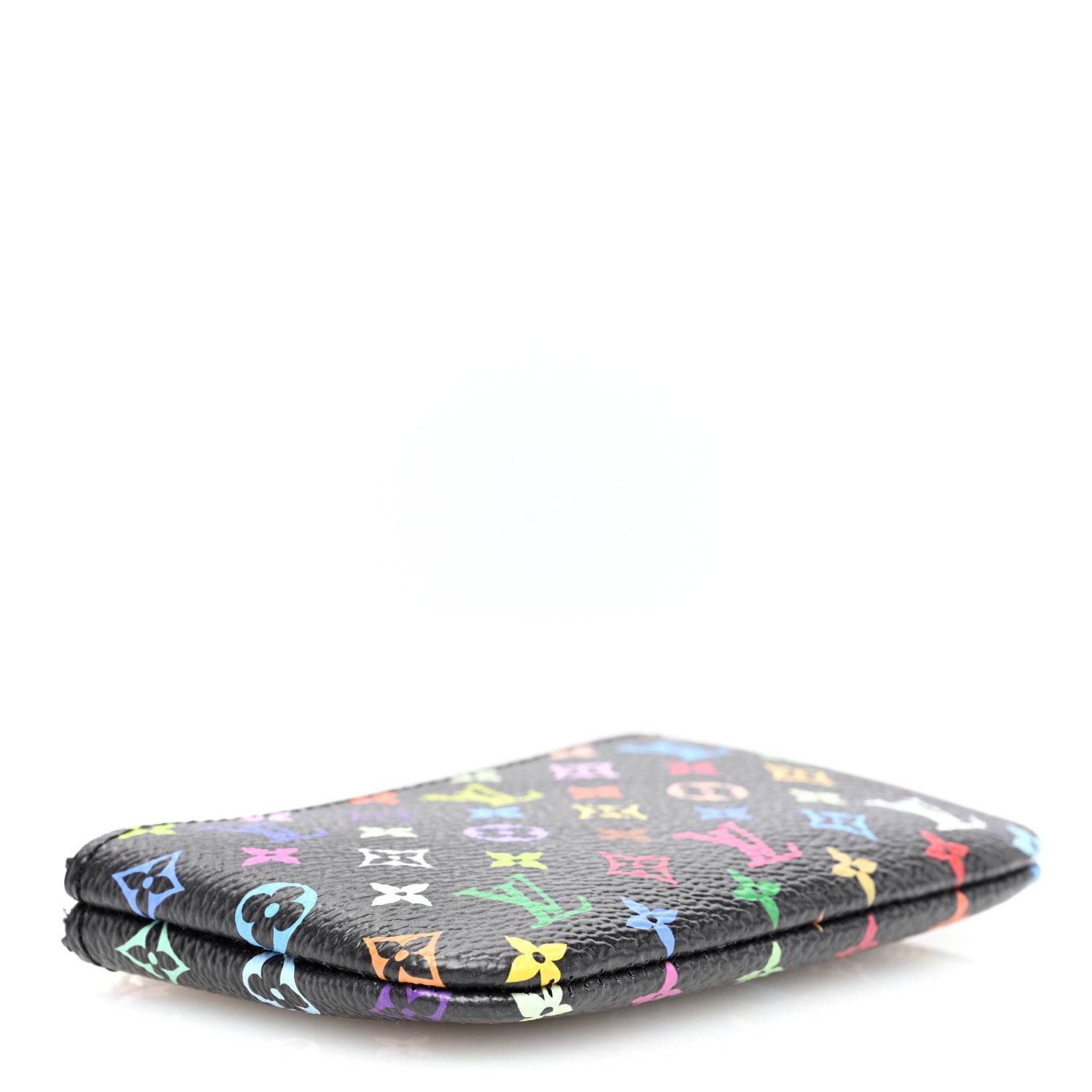 Louis Vuitton LV X TM Monogram Multicolor Key Pouch Black 4 of 6