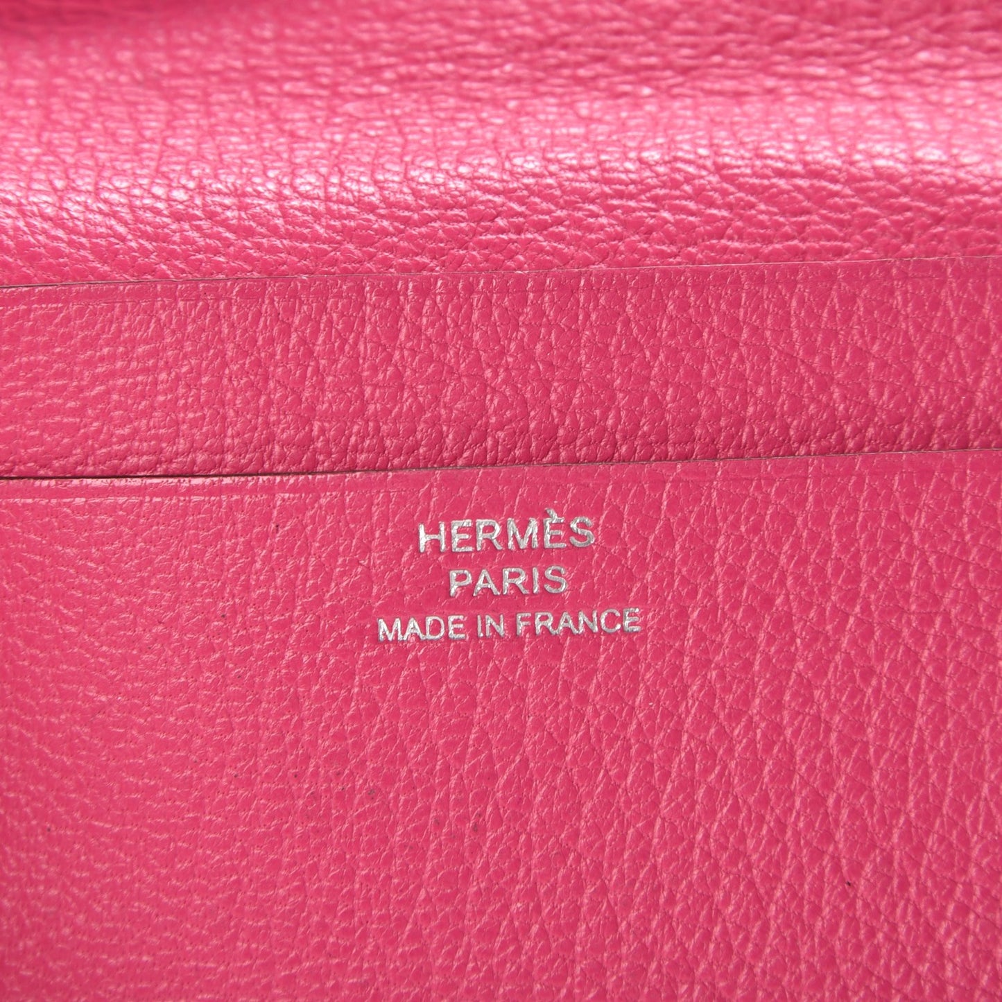 Chevre Mysore Evelyne Card Wallet Rose Tyrien