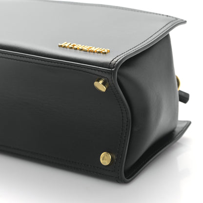Jacquemus Smooth Calfskin Le Rectangle Shoulder Bag Black 8 of 8
