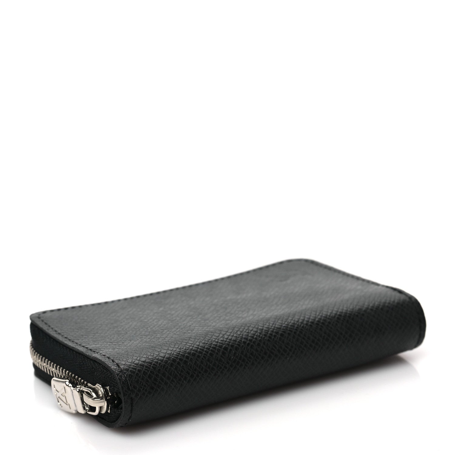 Louis Vuitton Taiga Zippy Coin Purse Vertical Black 4 of 7