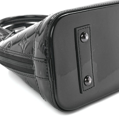 Louis Vuitton Vernis Alma BB Noir Magnetique 10 of 11