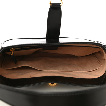Gucci Boarded Dyana Lux Calfskin Small Jackie 1961 Hobo Black 5 of 12