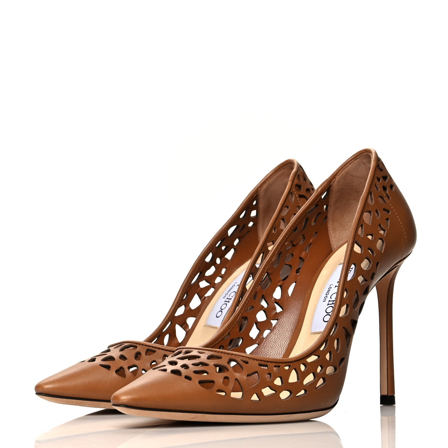 Jimmy Choo Cutout Romy 100 Pumps 38.5 Canyon 3 of 7