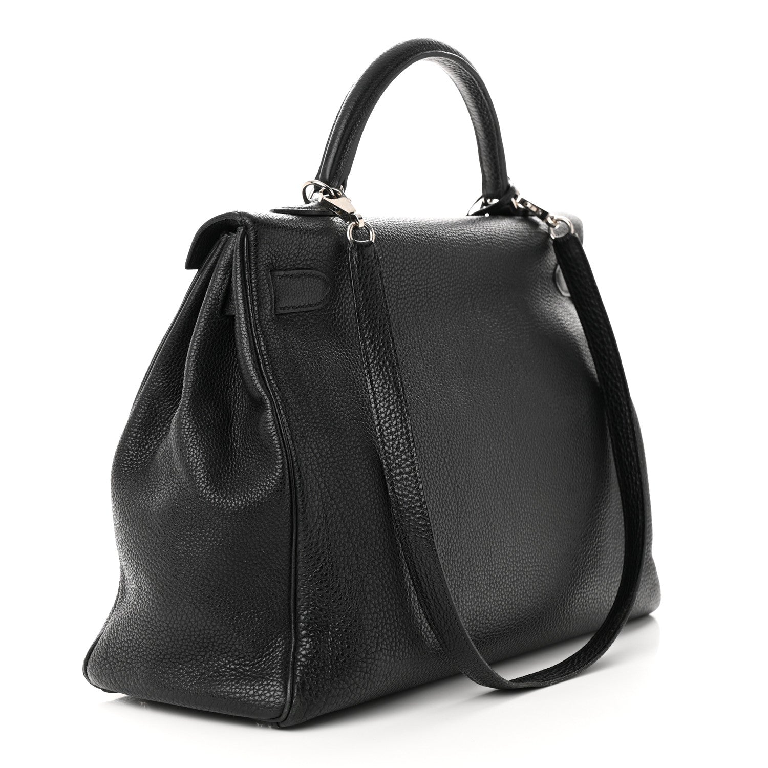 Hermes Togo Kelly Retourne 40 Black 3 of 15
